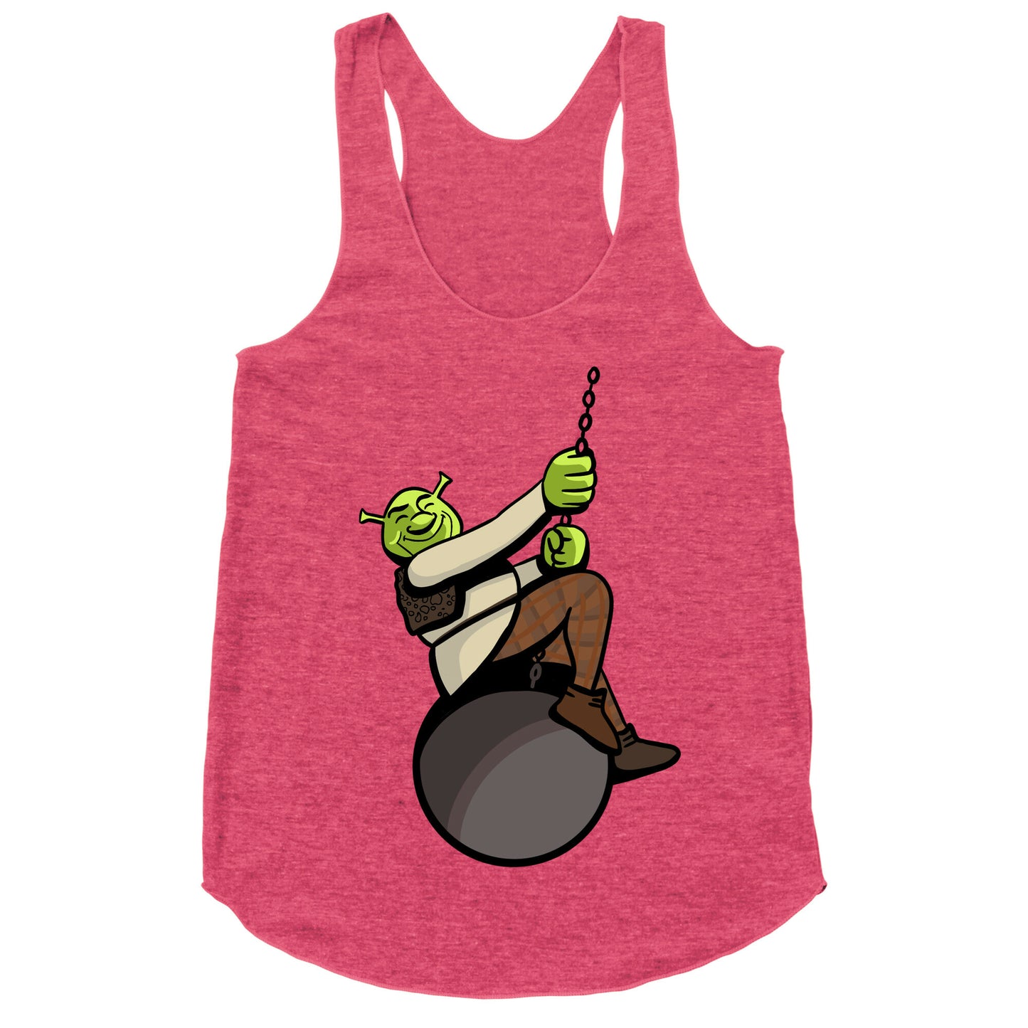Shreking Ball Racerback Tank