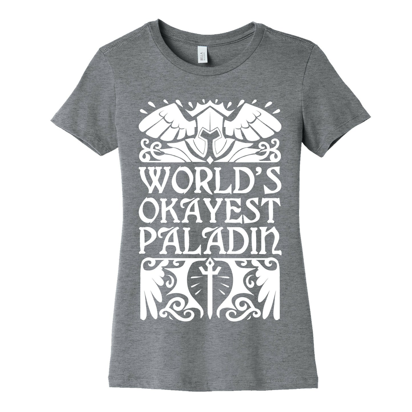 World's Okayest Paladin Women's Cotton Tee