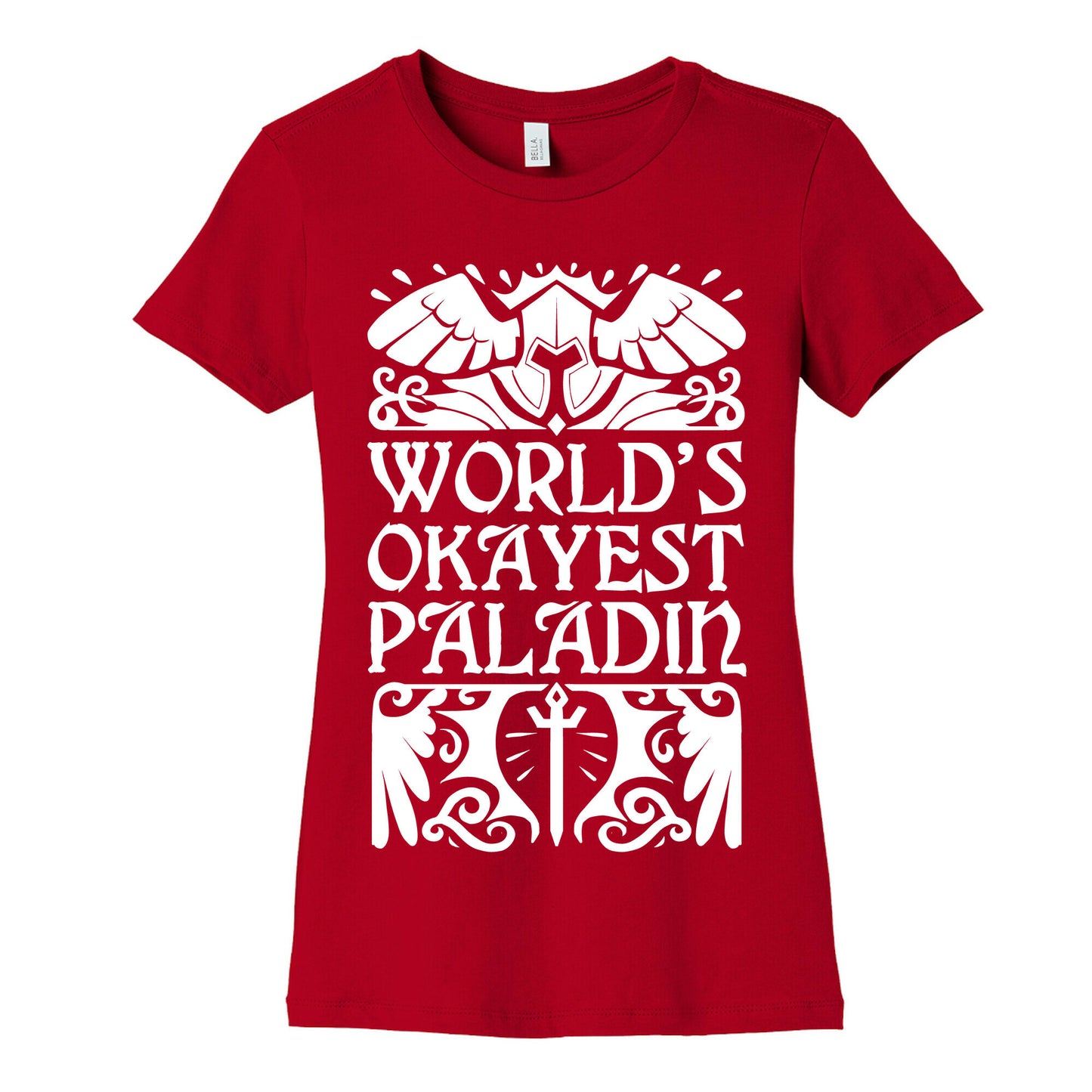 World's Okayest Paladin Women's Cotton Tee