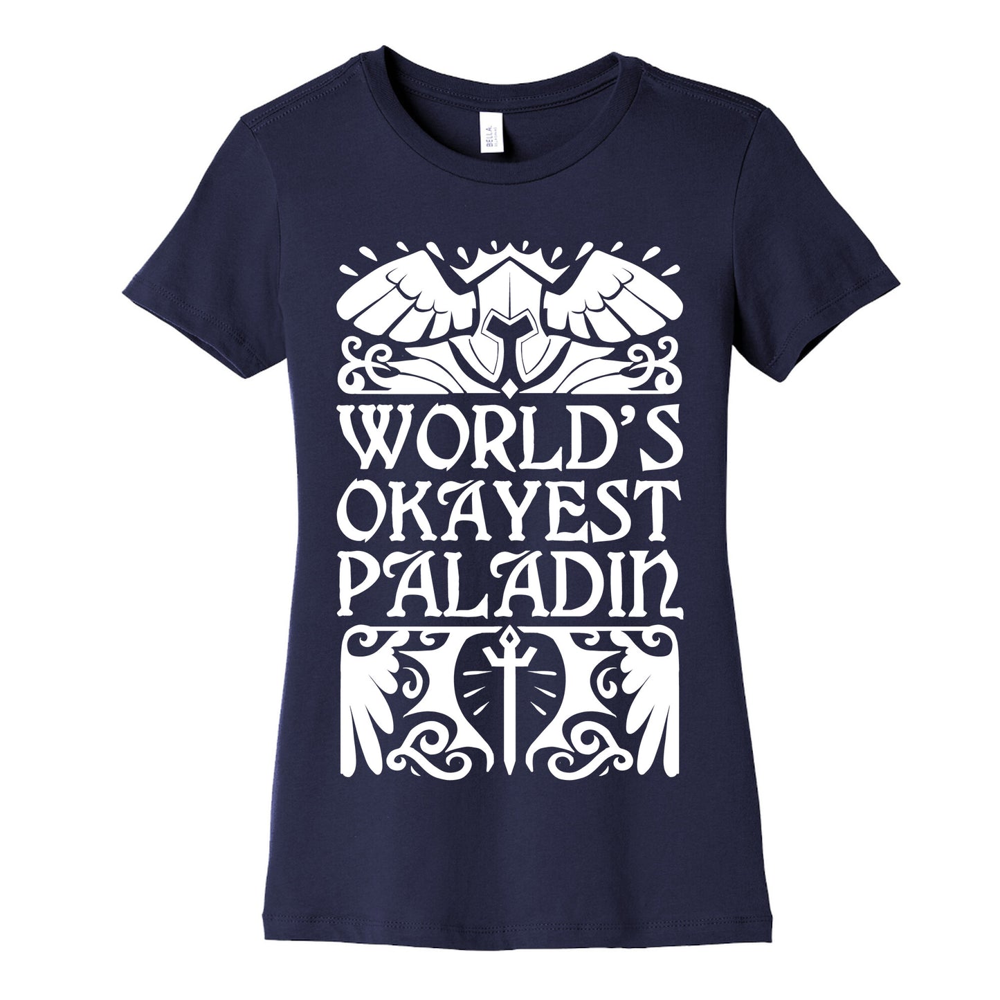 World's Okayest Paladin Women's Cotton Tee