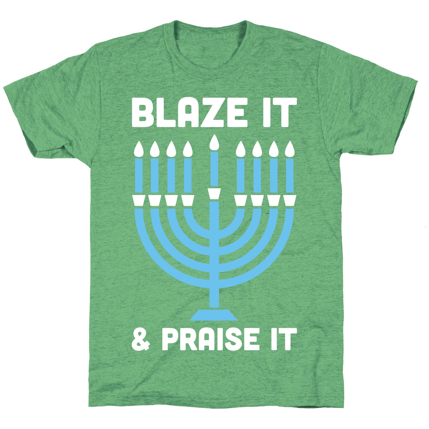 Blaze It and Praise It Unisex Triblend Tee