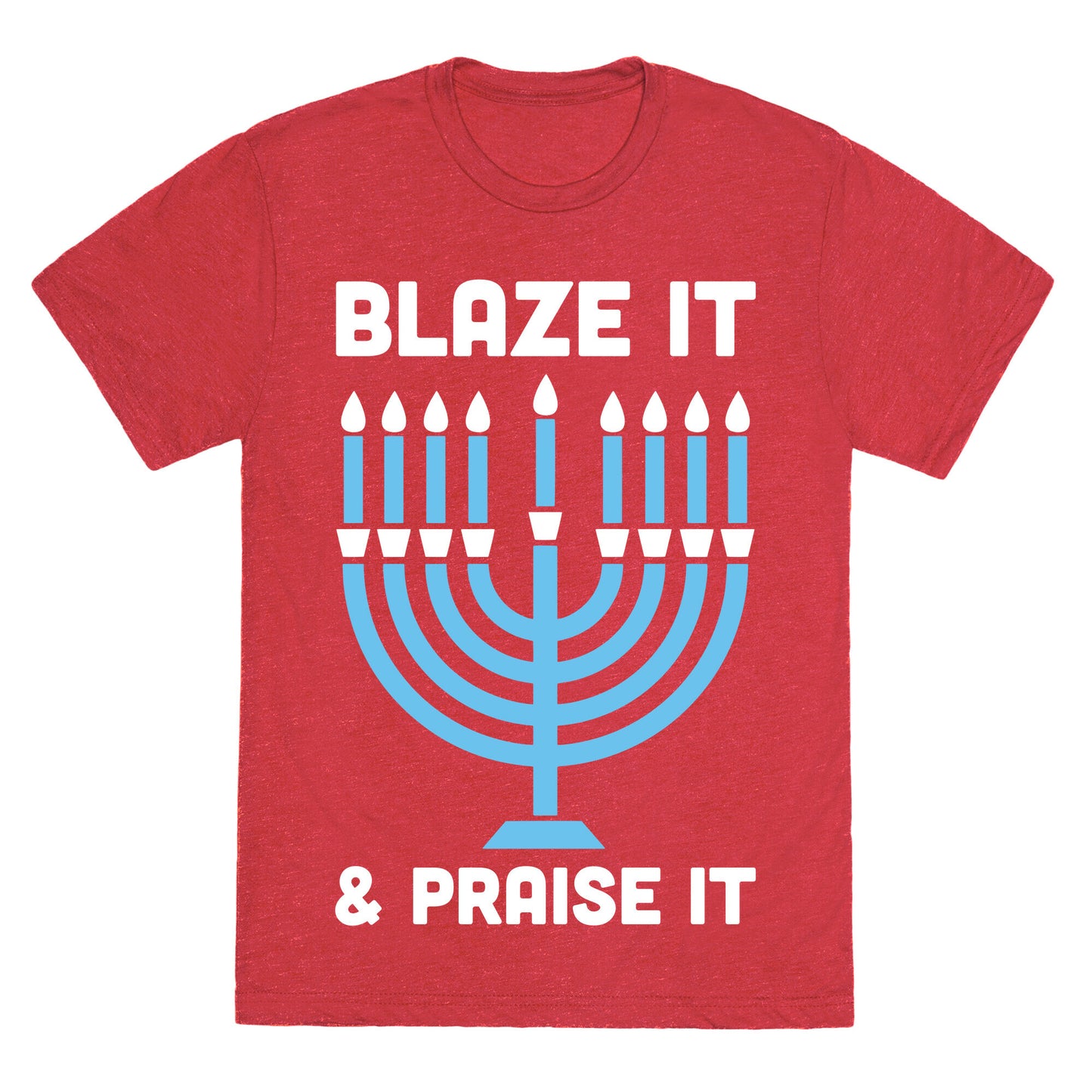 Blaze It and Praise It Unisex Triblend Tee