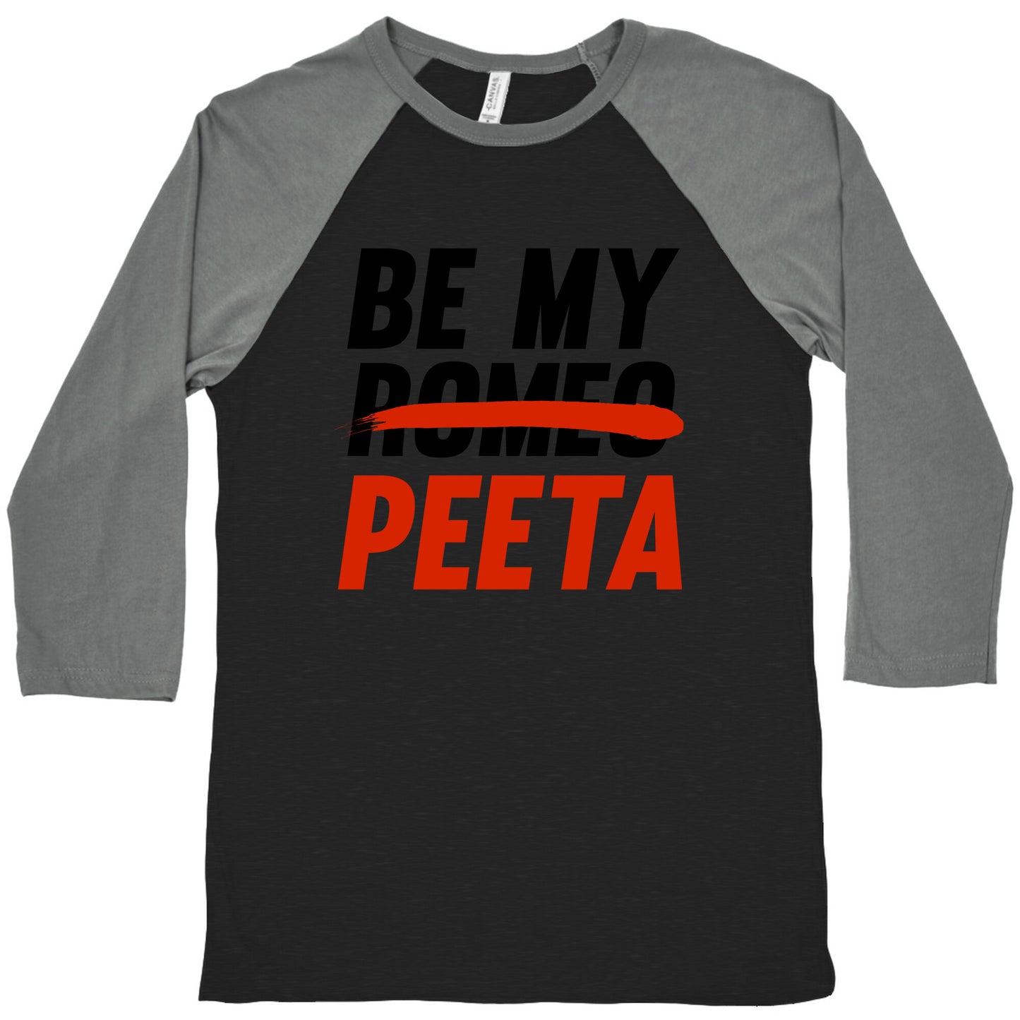 Be My Peeta Baseball Tee