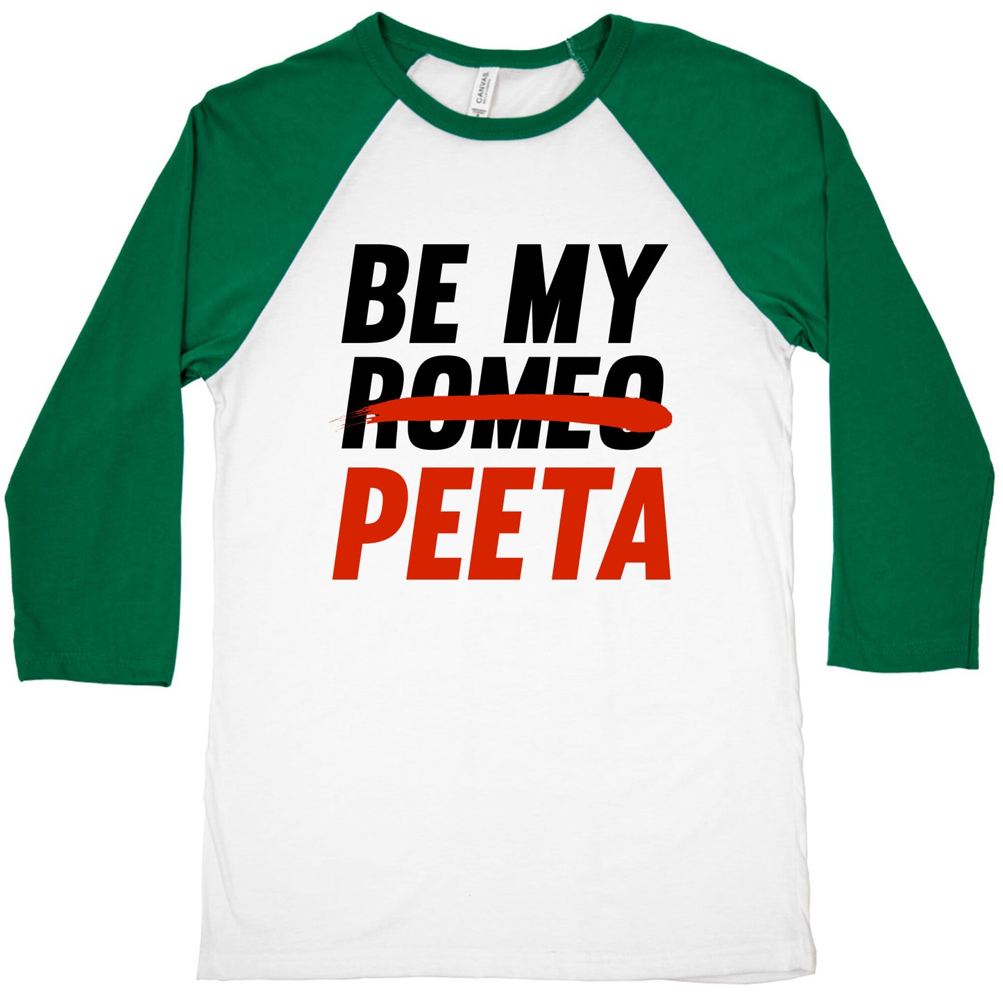 Be My Peeta Baseball Tee