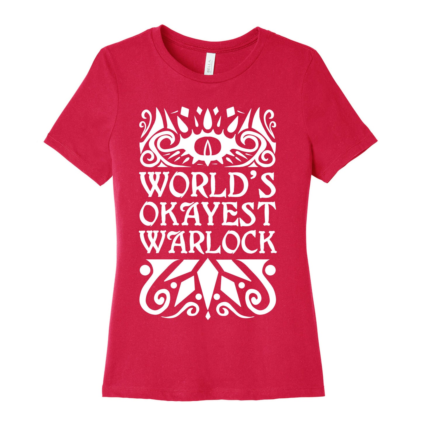 World's Okayest Warlock Women's Cotton Tee