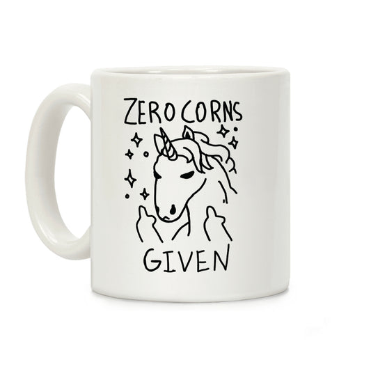 Zero Corns Given Coffee Mug