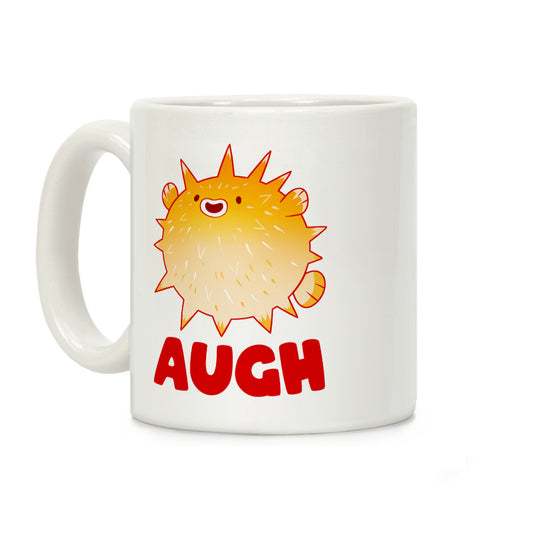 Augh Pufferfish Coffee Mug