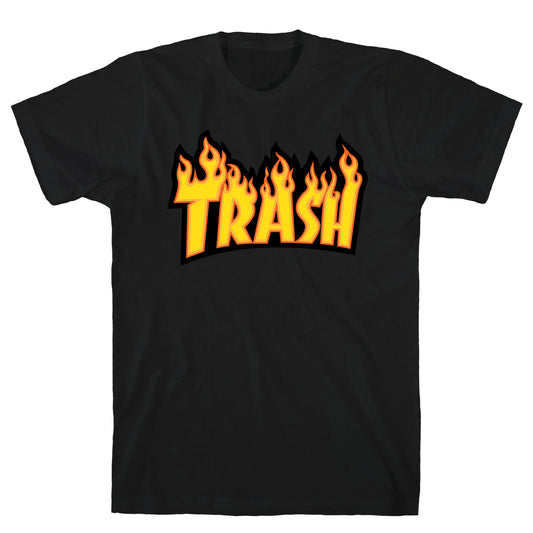 Trash Thrasher Logo Parody T-Shirt