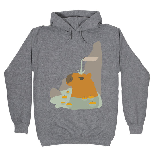 Capybara Hot Spring Hoodie