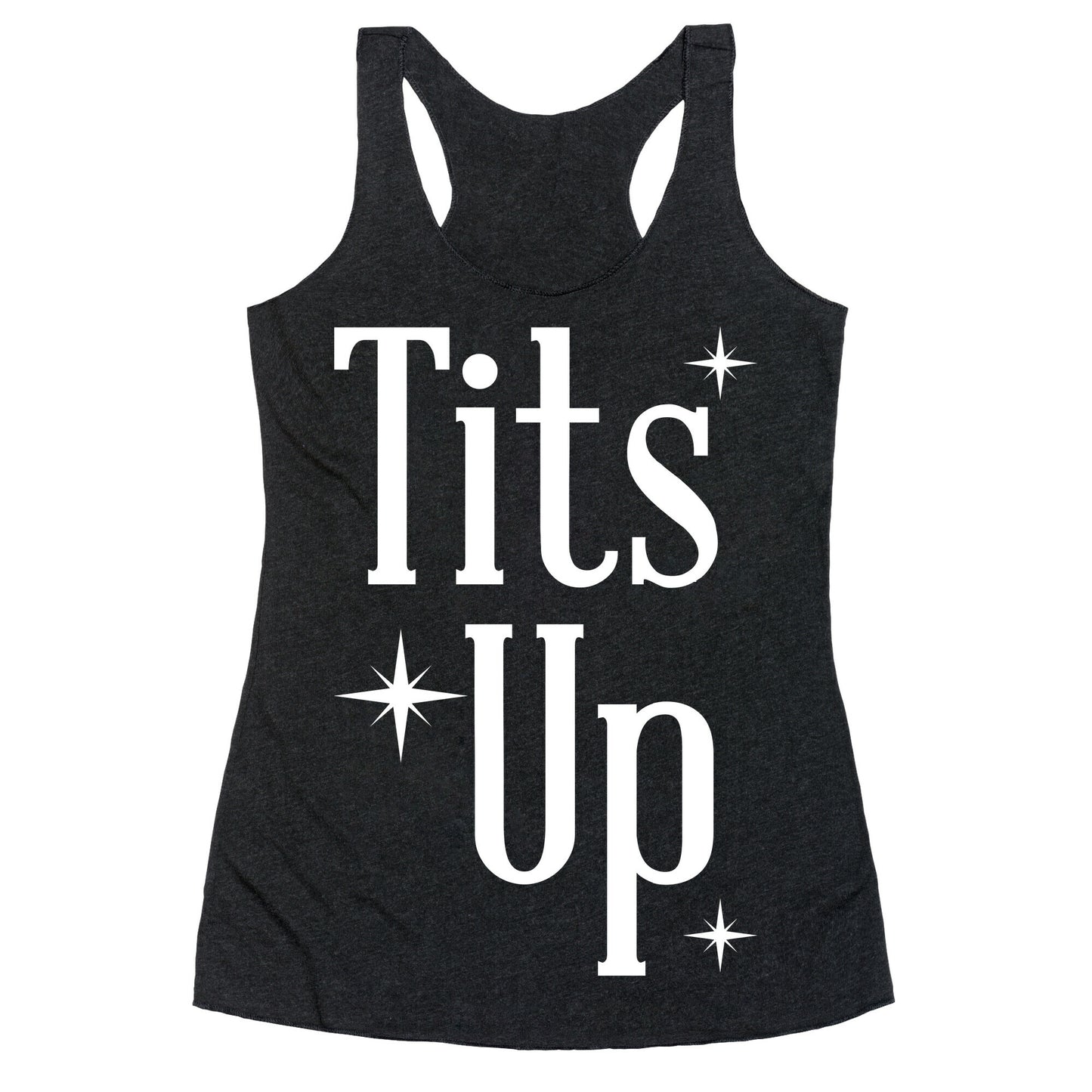 Tits Up Racerback Tank