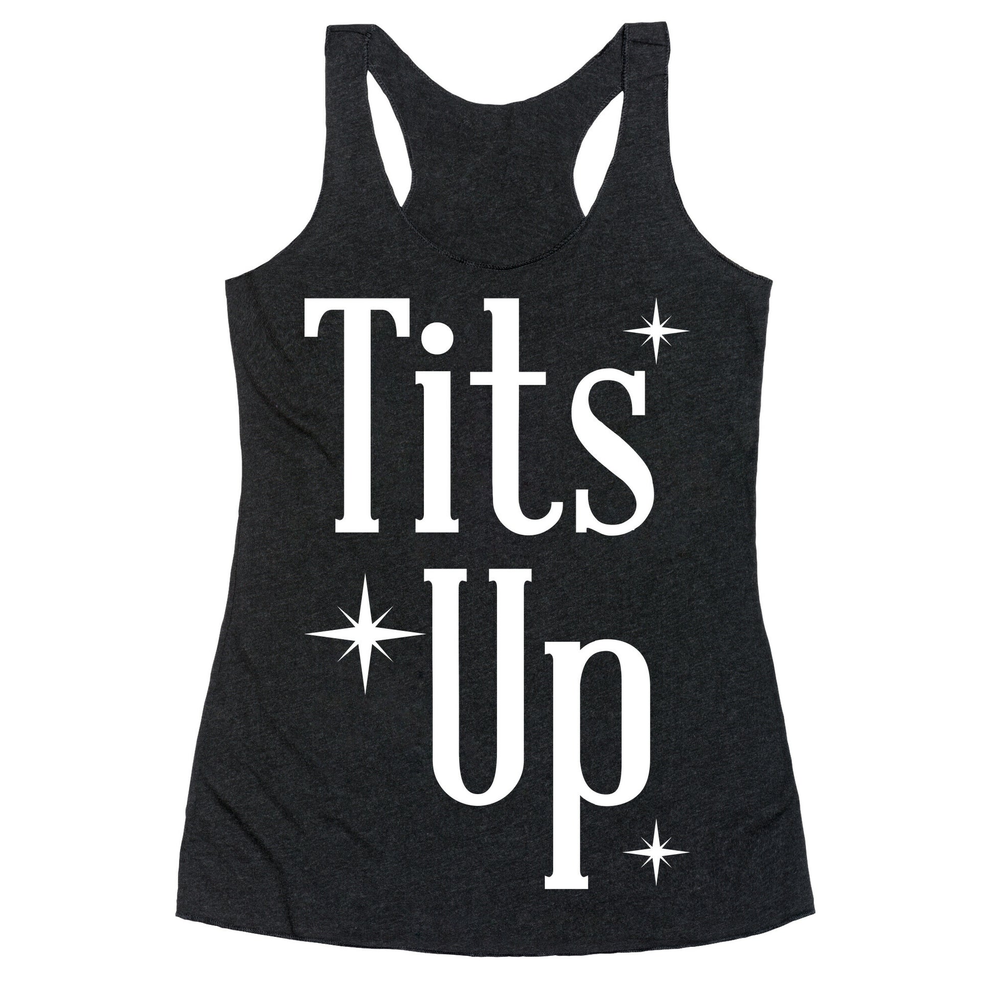 Tits Up Racerback Tank
