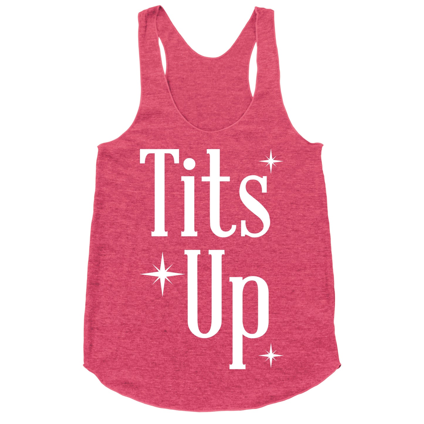 Tits Up Racerback Tank