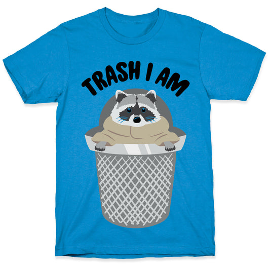 Trash I Am Raccoon Baby Yoda Parody T-Shirt