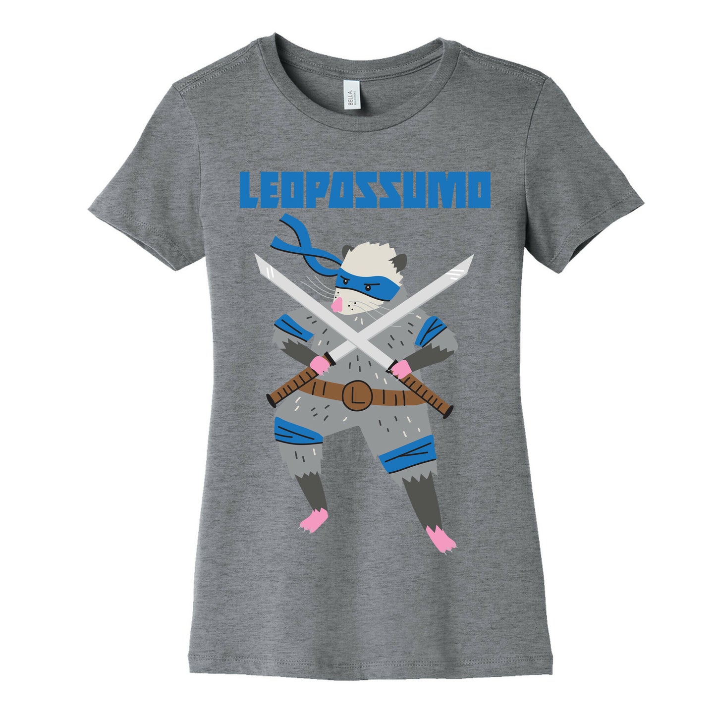 Leopossumo (Leonardo Opossum) Women's Cotton Tee
