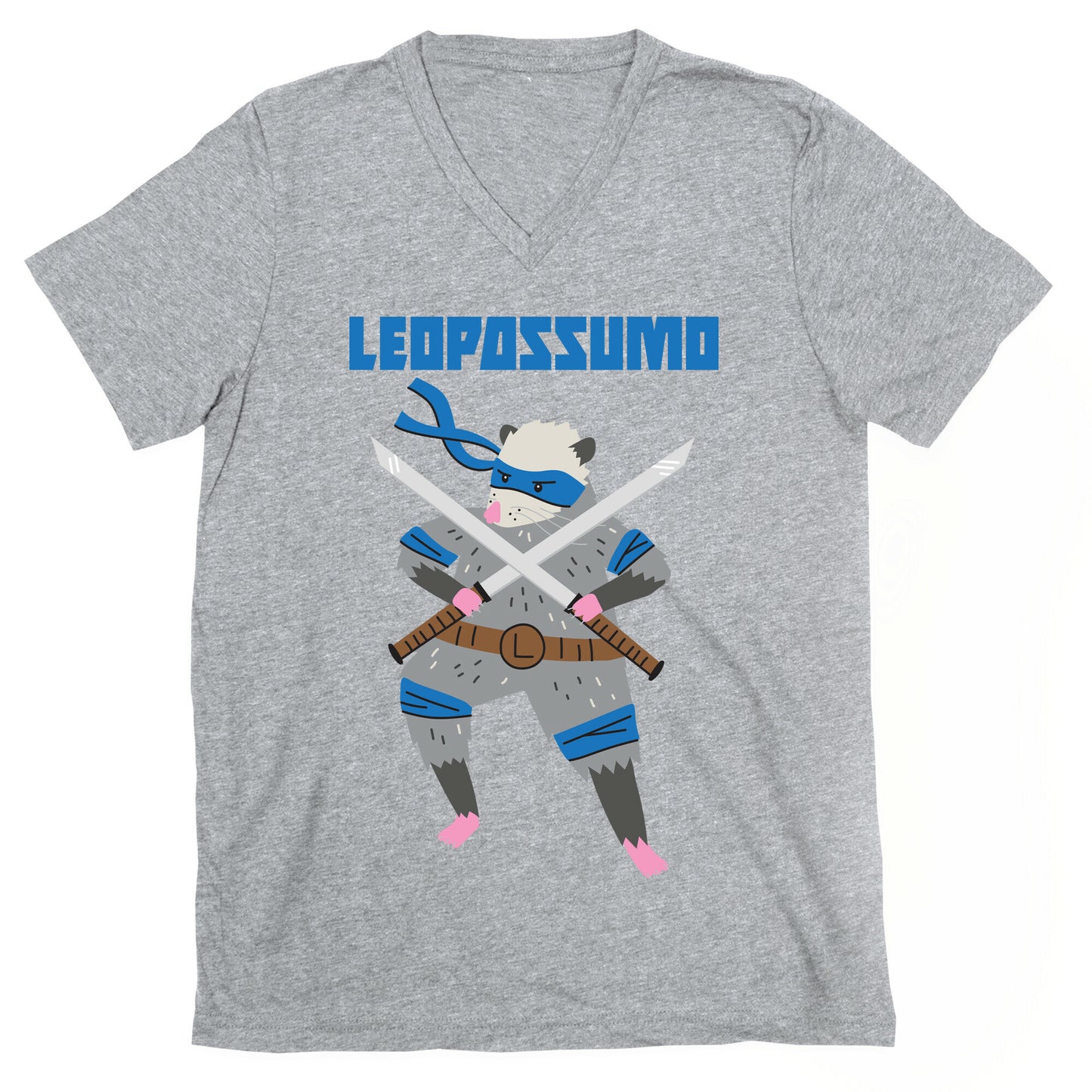 Leopossumo (Leonardo Opossum) V-Neck