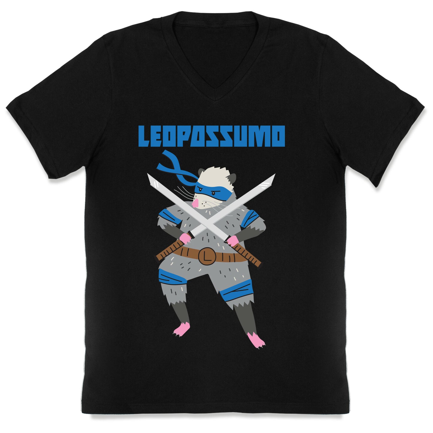 Leopossumo (Leonardo Opossum) V-Neck
