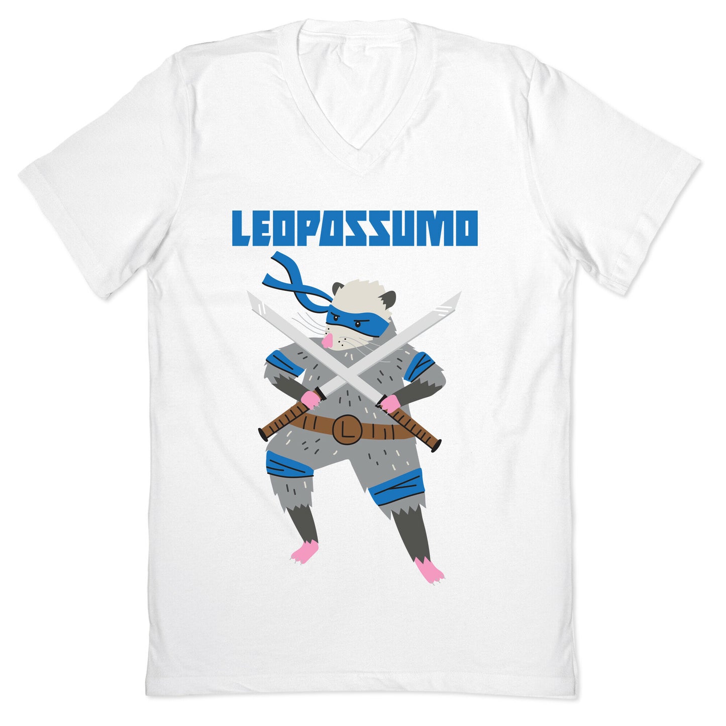 Leopossumo (Leonardo Opossum) V-Neck
