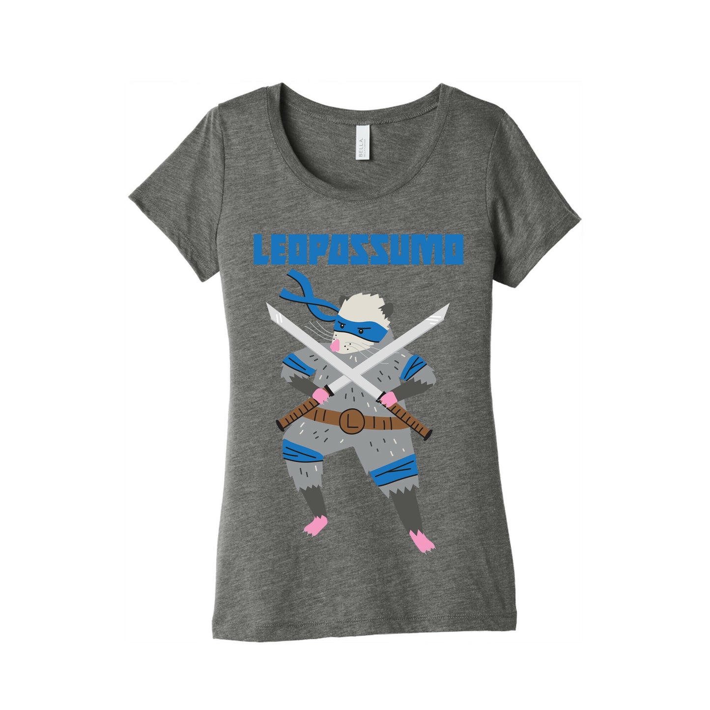 Leopossumo (Leonardo Opossum) Women's Triblend Tee