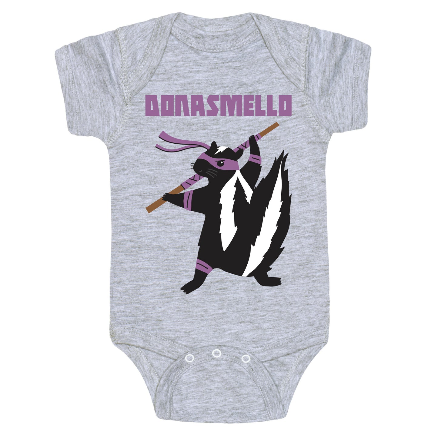 Donasmello (Donatello Skunk) Baby One Piece