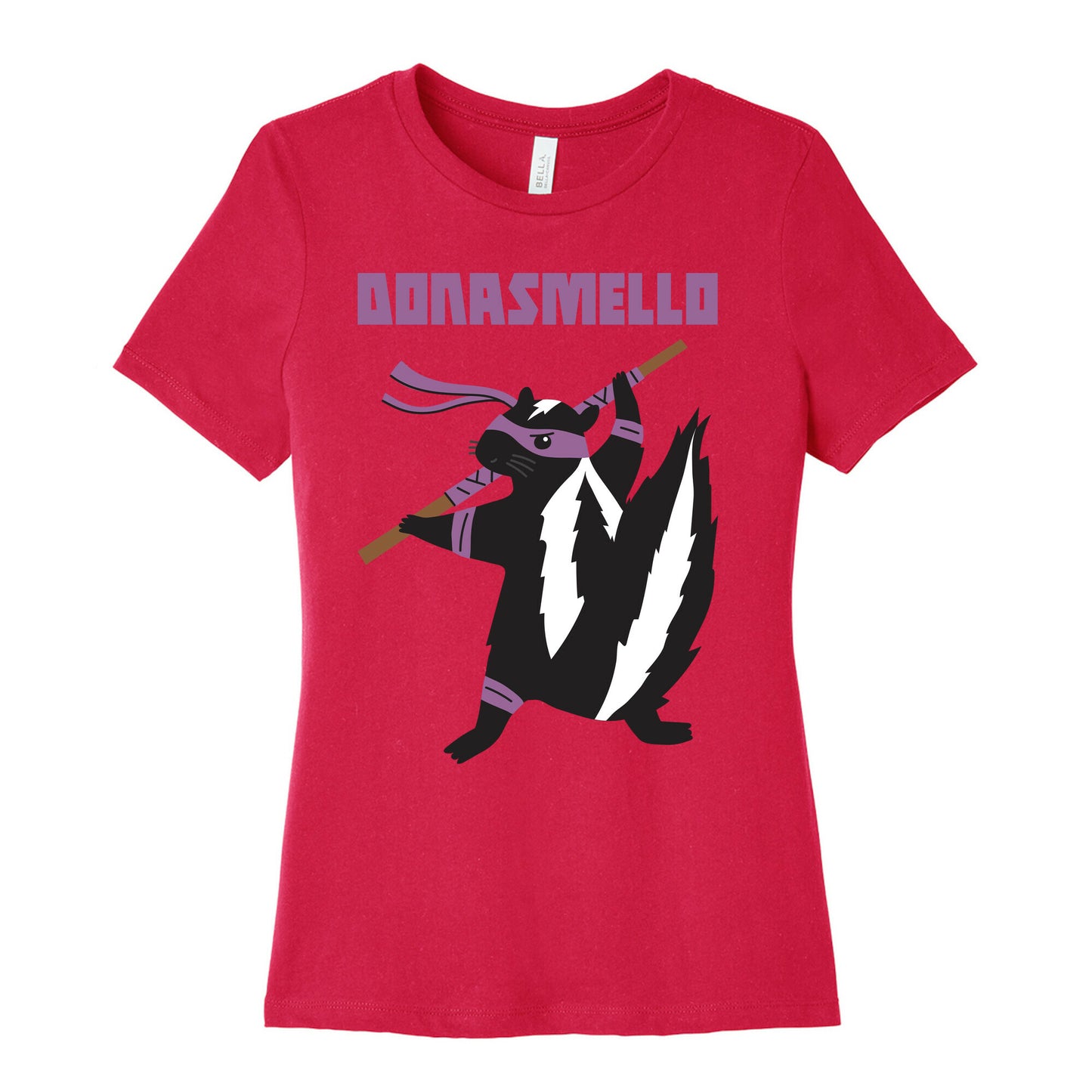 Donasmello (Donatello Skunk) Women's Cotton Tee