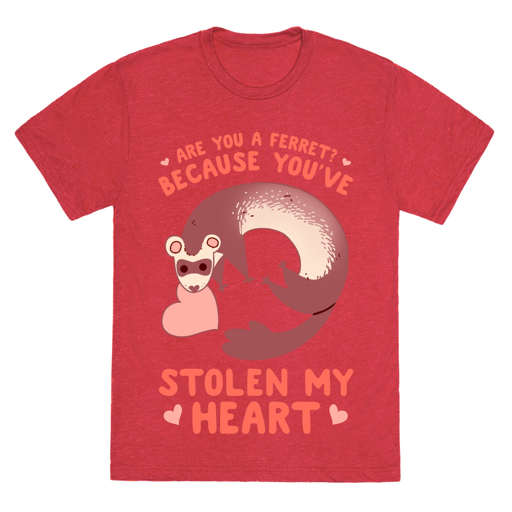 Are You A Ferret? Because You've Stolen My Heart Unisex Triblend Tee