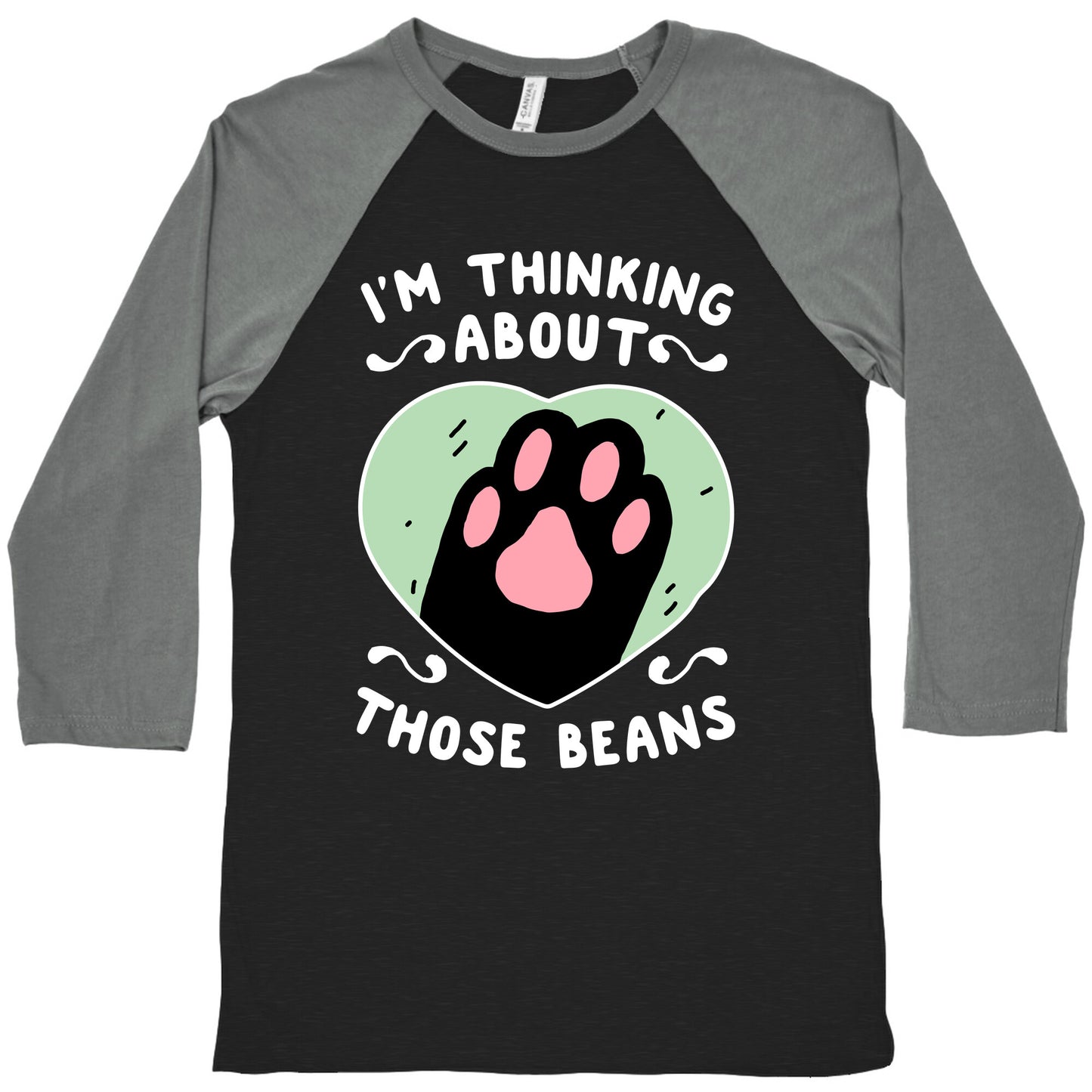 I'm Thinking About Those Beans Baseball Tee