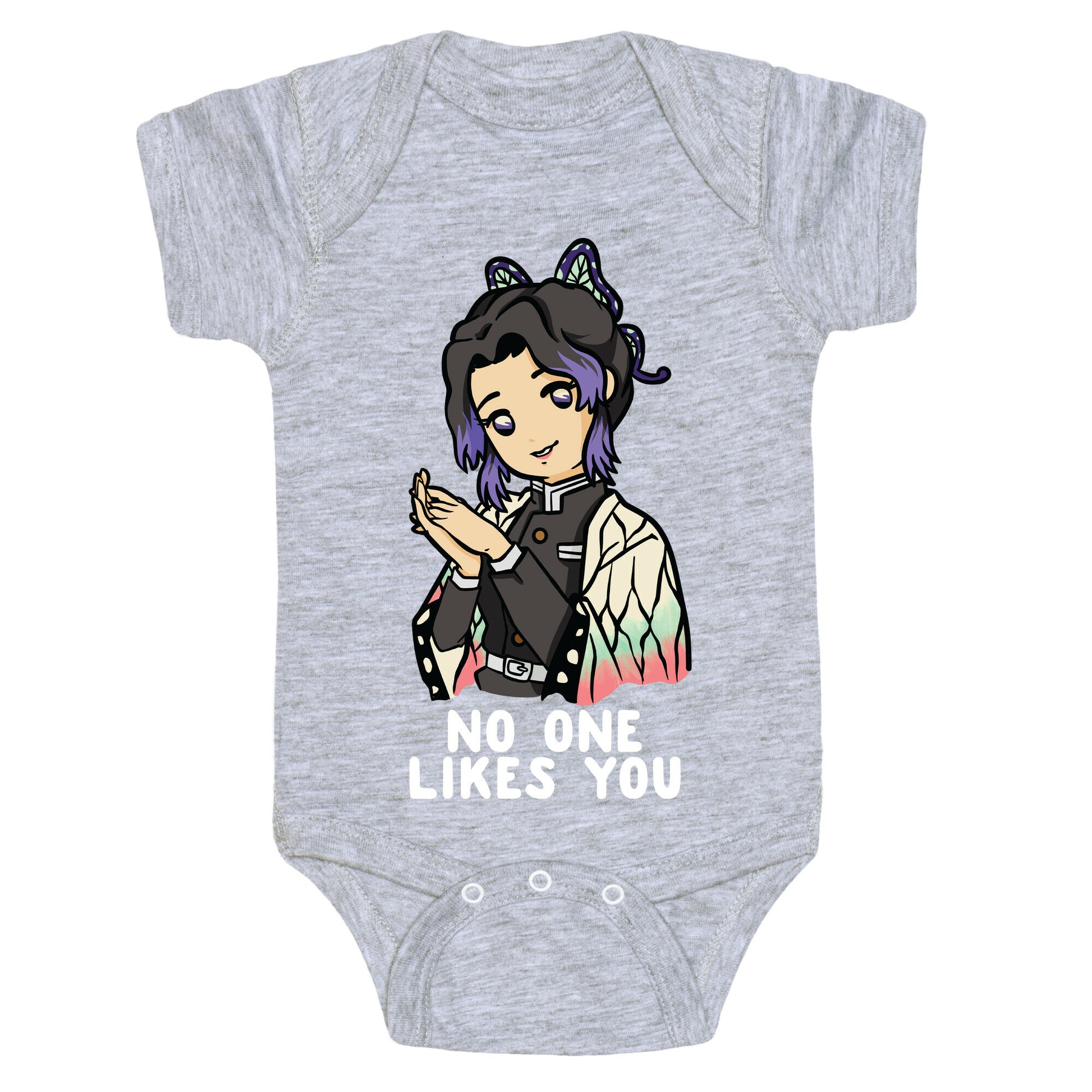 No One Likes You Shinobu Kocho Baby One Piece