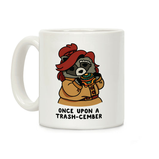 Once Upon a Trash-Cember Raccoon Anastasia Coffee Mug