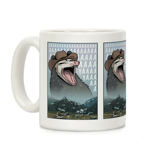 Big Enough Possum Coffee Mug