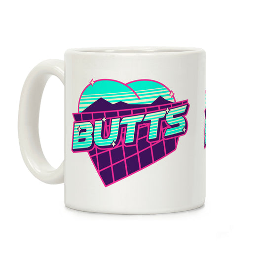 Retro Butts Coffee Mug