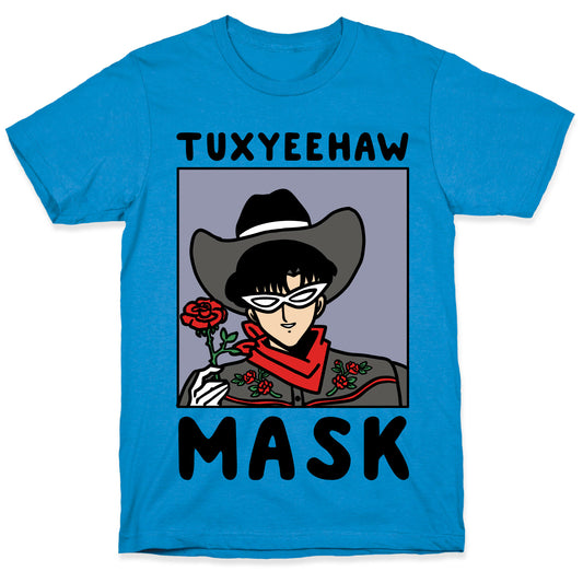 Tuxyeehaw Mask T-Shirt