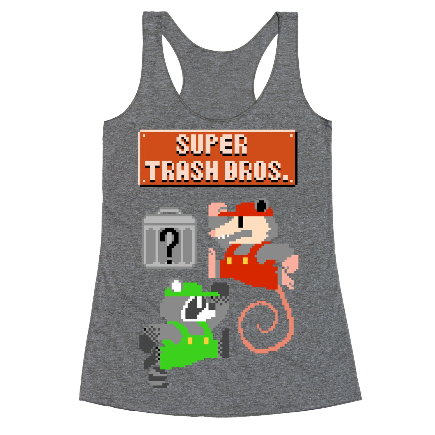 Super Trash Bros Racerback Tank