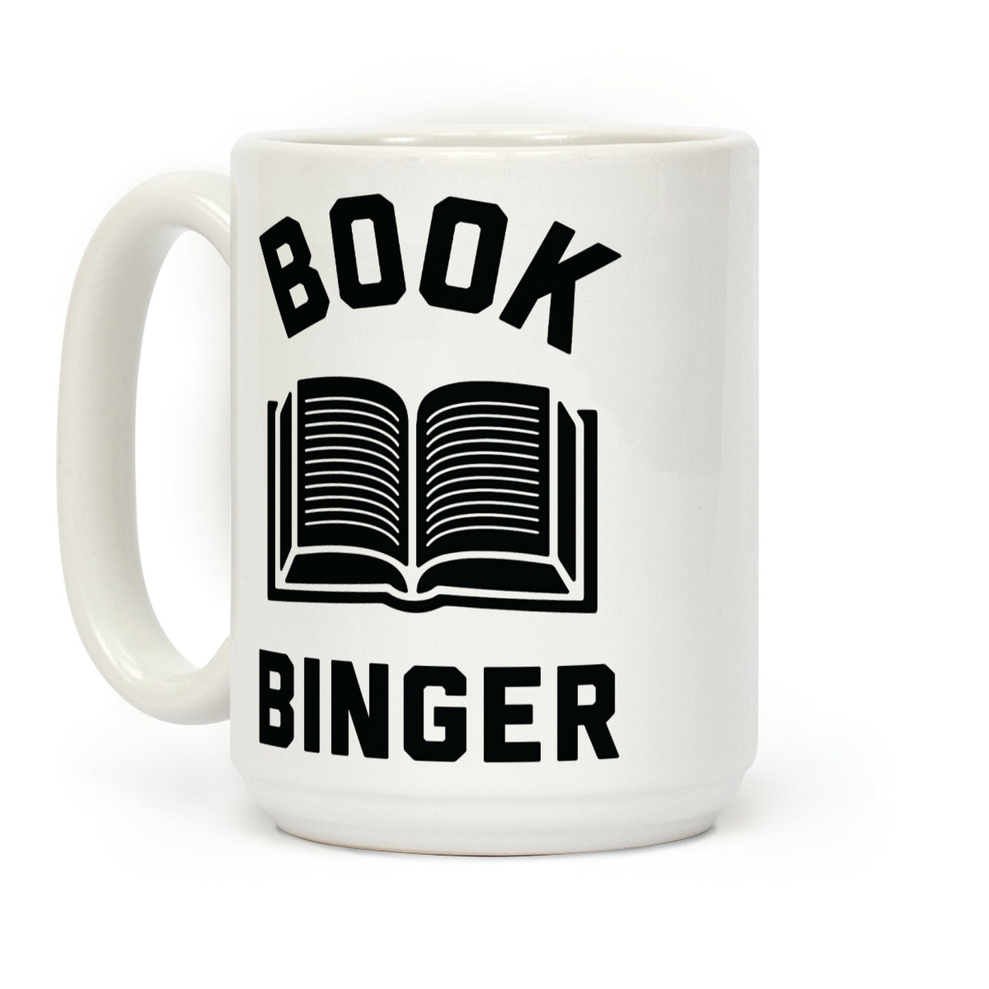 Book Binger Coffee Mug