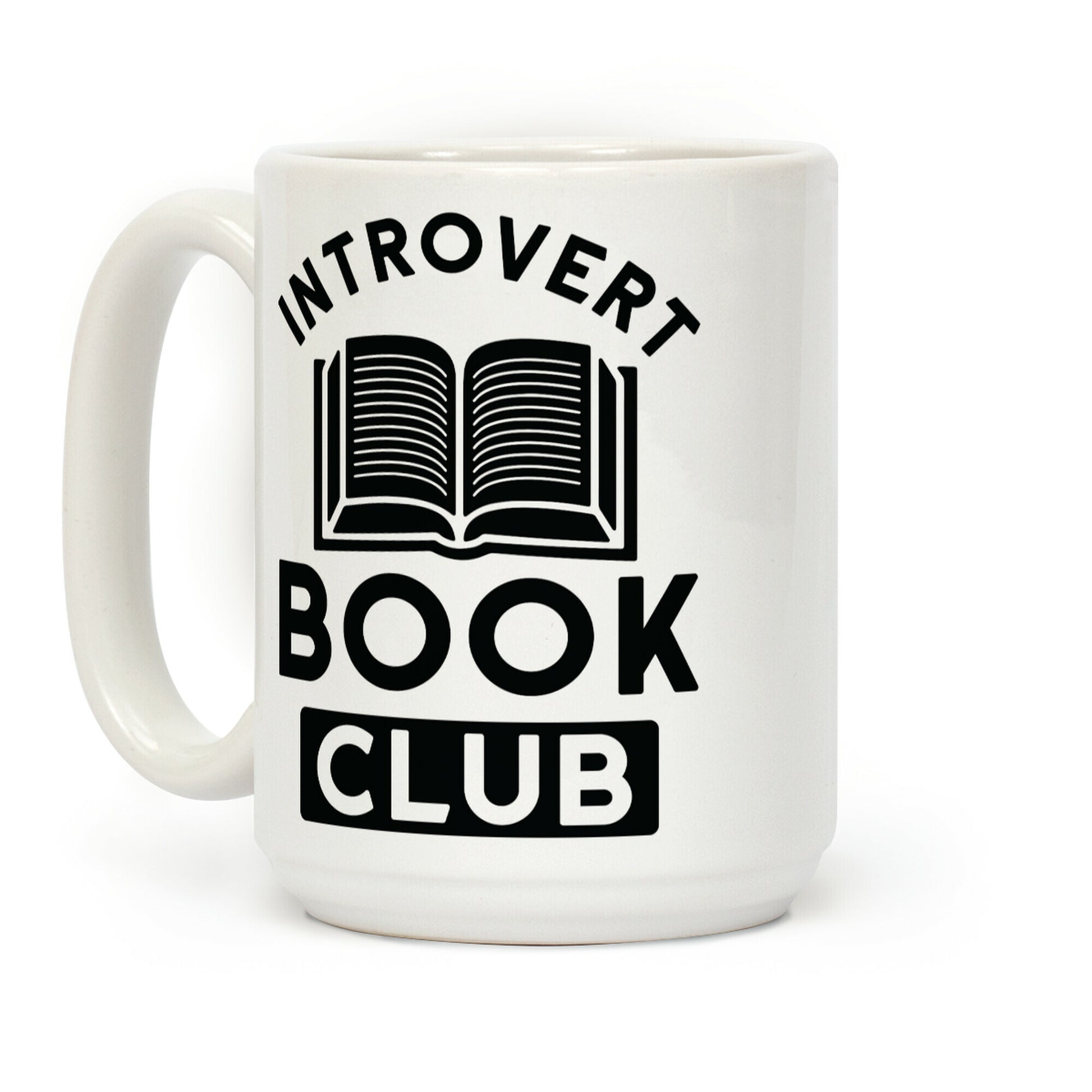 Introvert Book Club Coffee Mug