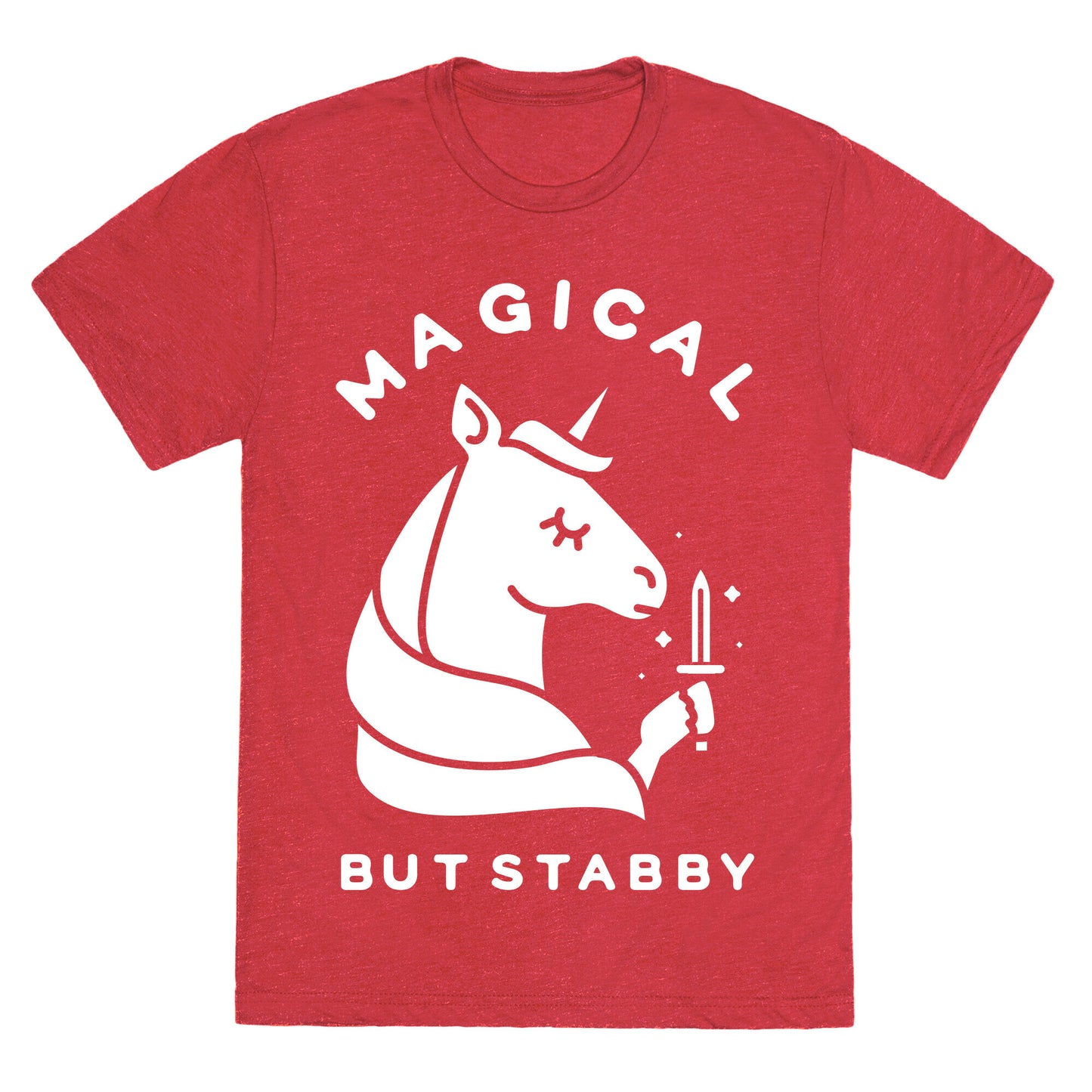 Magical But Stabby Unisex Triblend Tee