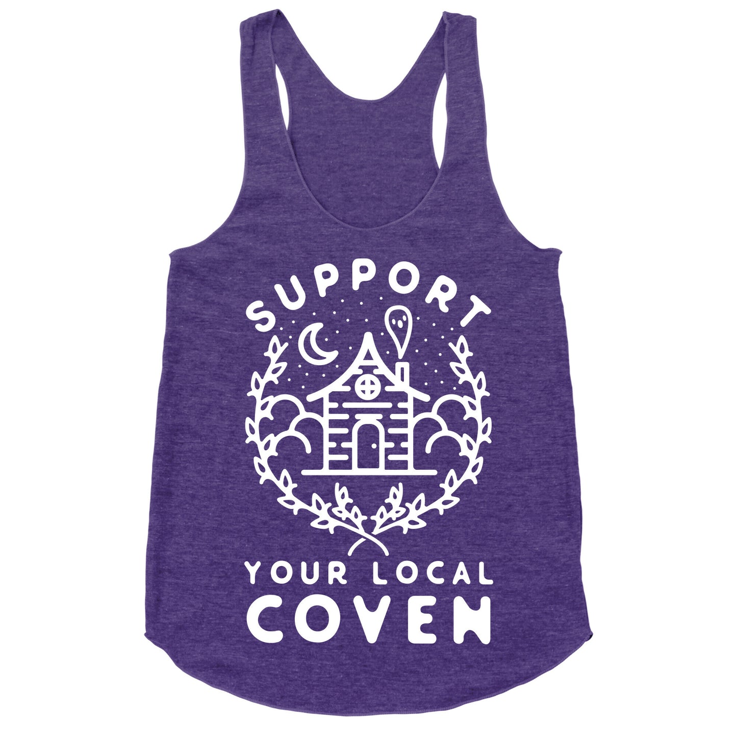 Support Your Local Coven Racerback Tank