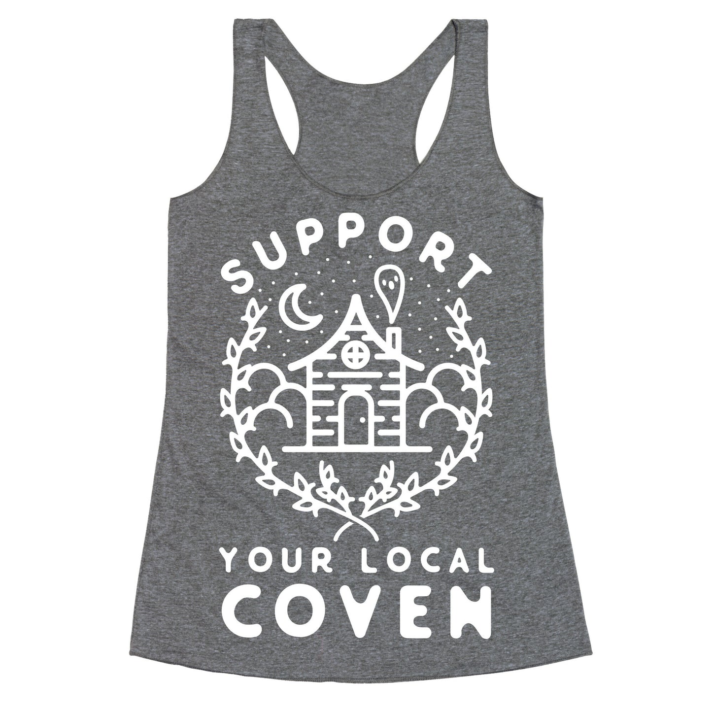 Support Your Local Coven Racerback Tank