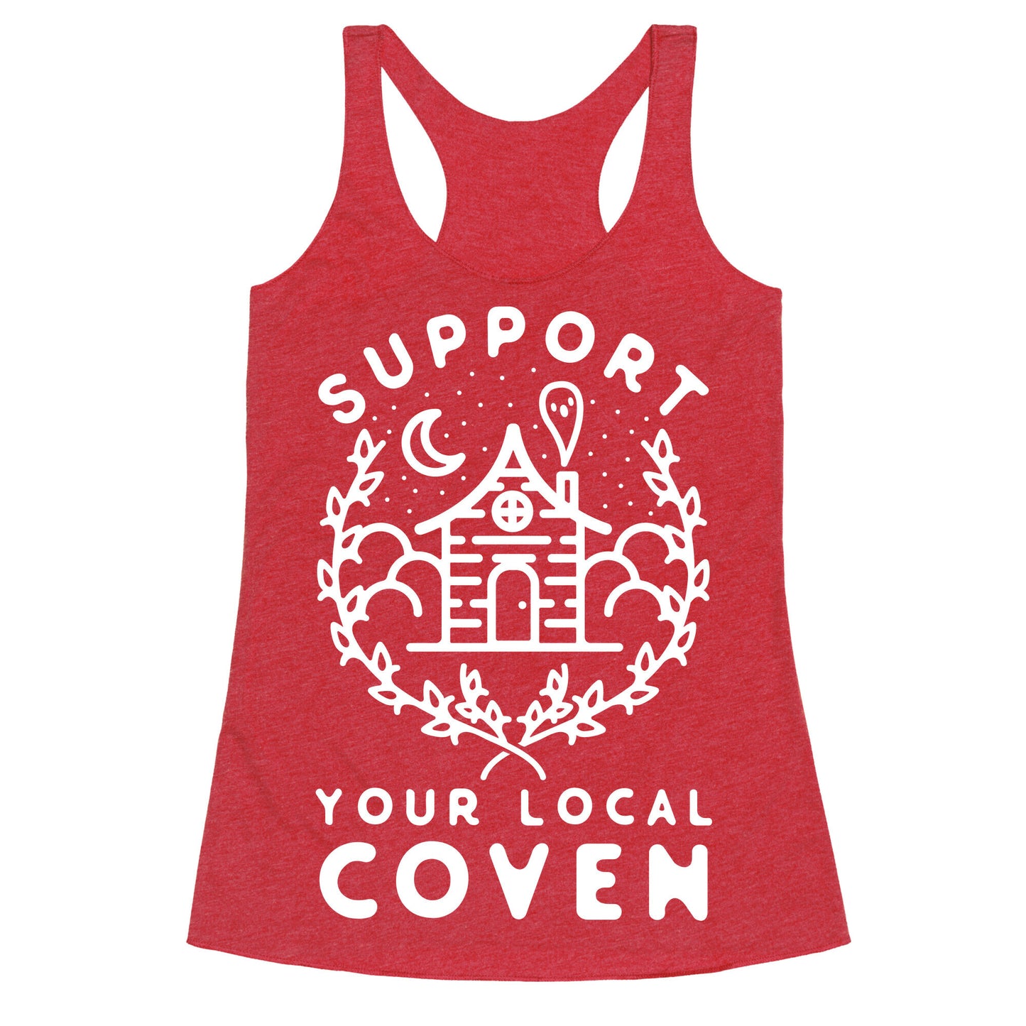 Support Your Local Coven Racerback Tank