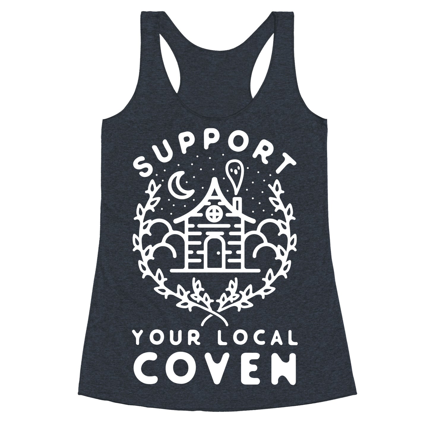 Support Your Local Coven Racerback Tank