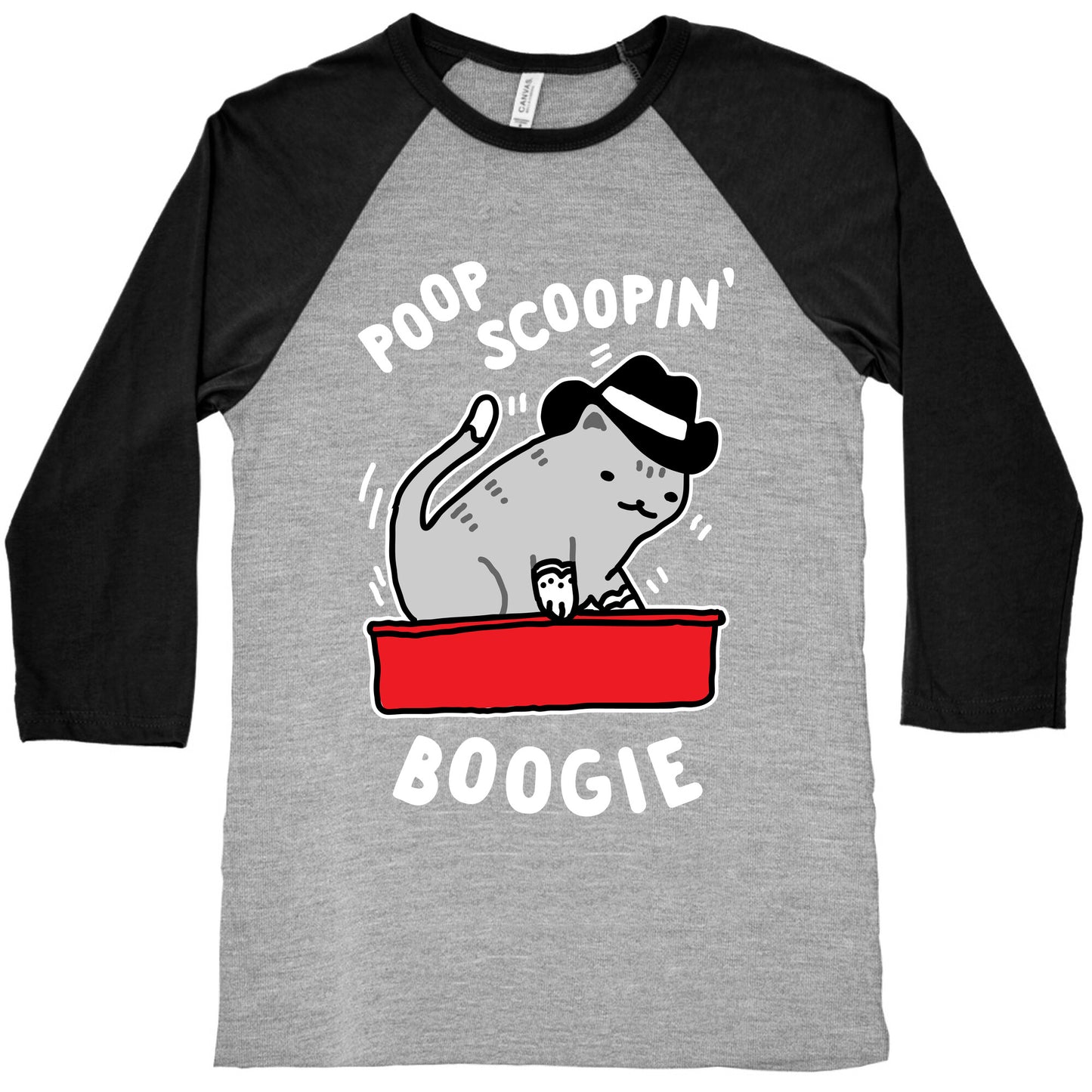 Poop Scoopin' Boogie Baseball Tee