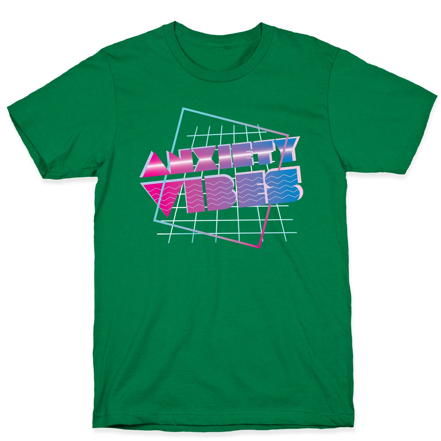 Anxiety Vibes Vaporwave T-Shirt