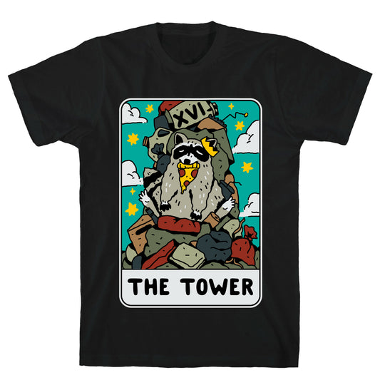 The Garbage Tower Tarot T-Shirt