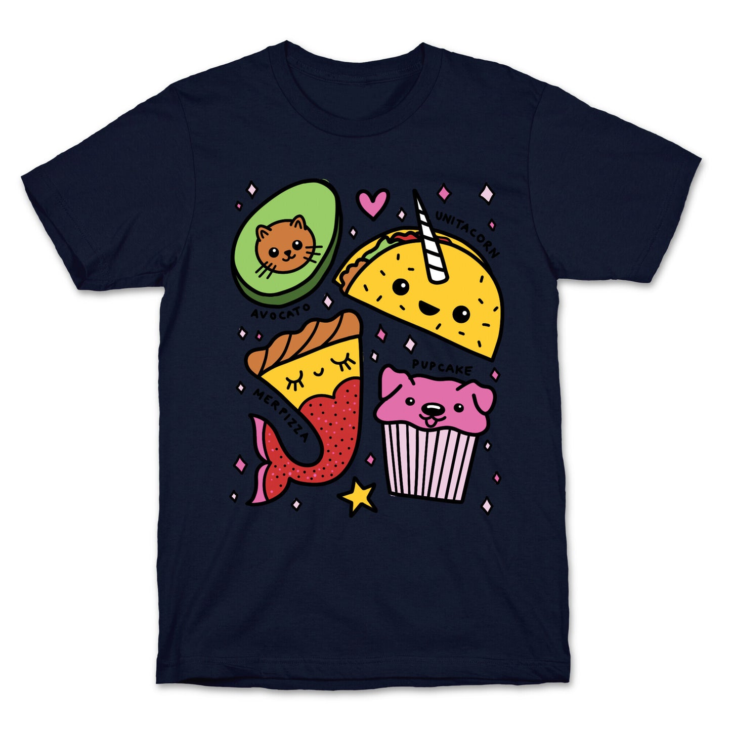 Cute Food Mashups T-Shirt