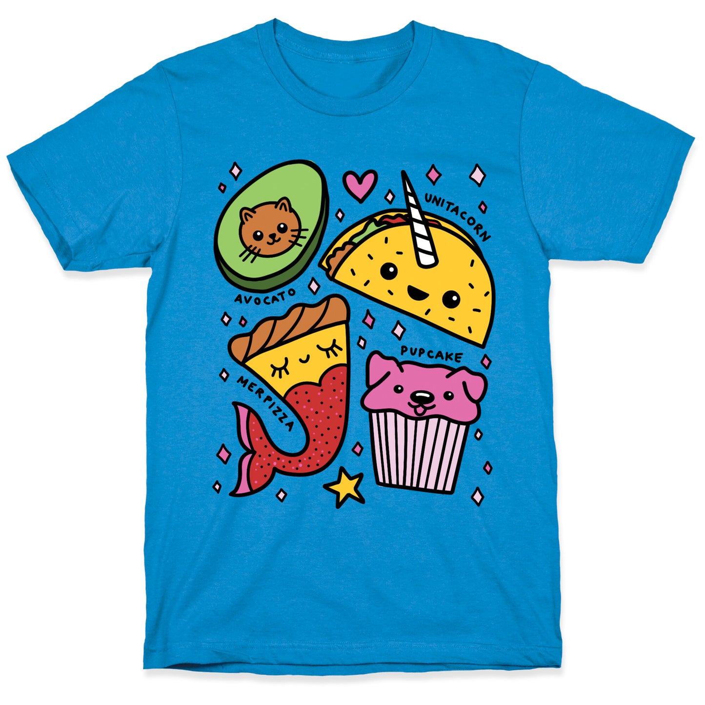 Cute Food Mashups T-Shirt