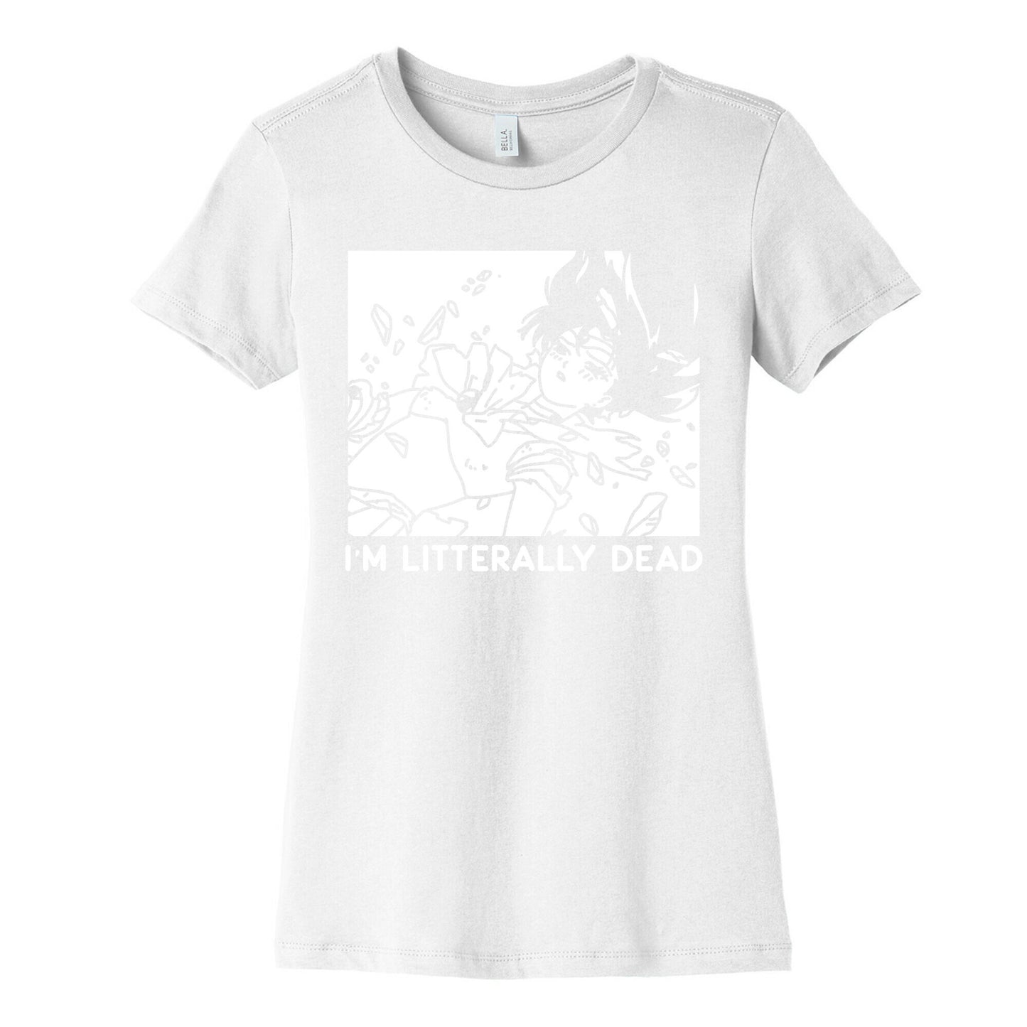 I'm Literally Dead Sailor Mars Women's Cotton Tee