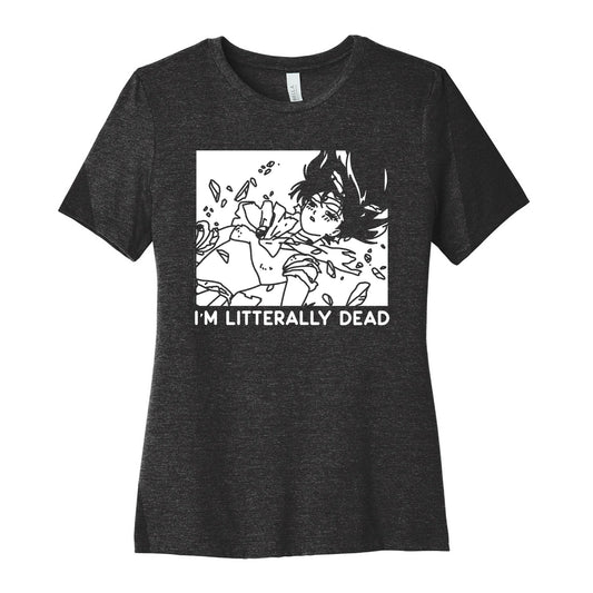 I'm Literally Dead Sailor Mars Women's Cotton Tee