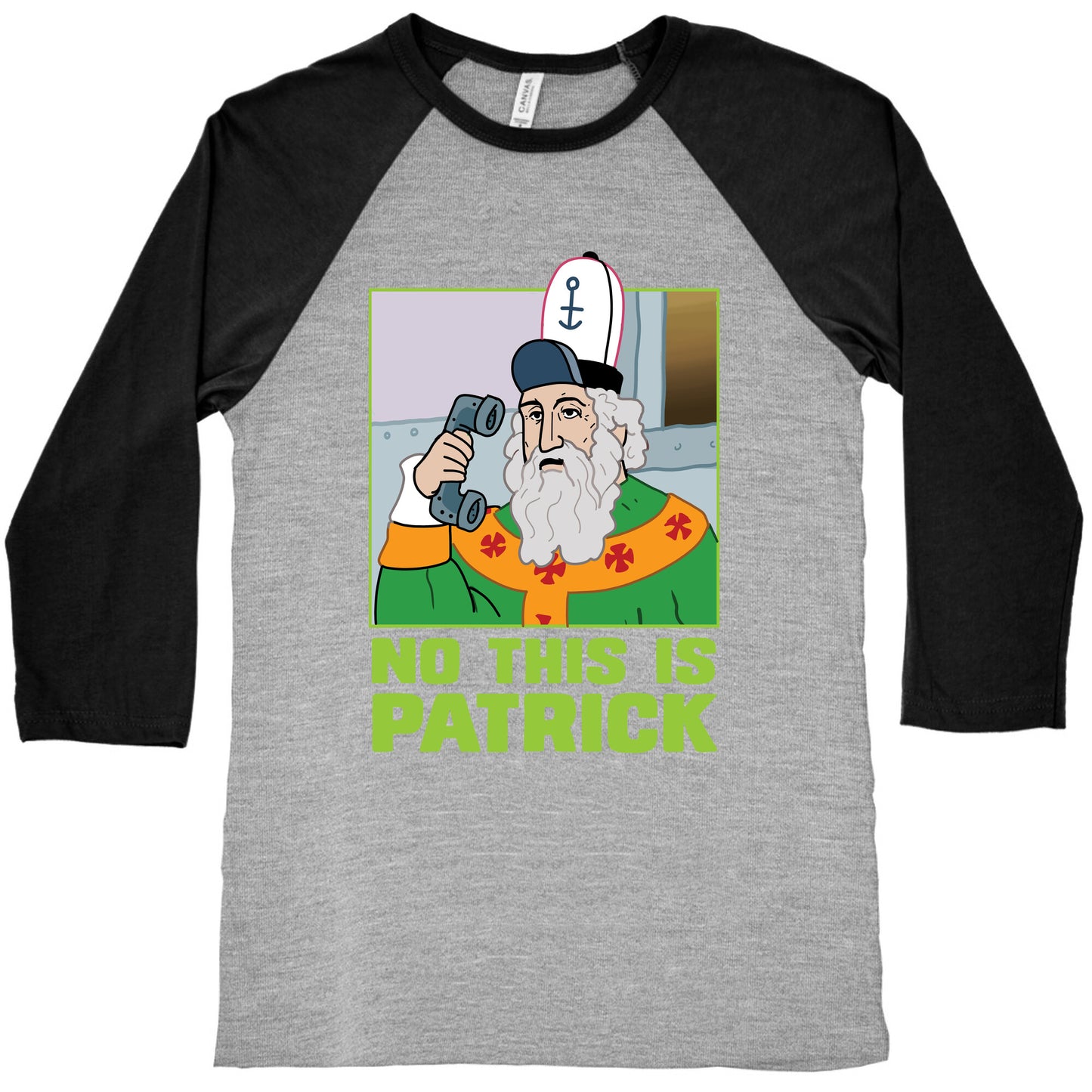 No, This is Patrick Baseball Tee