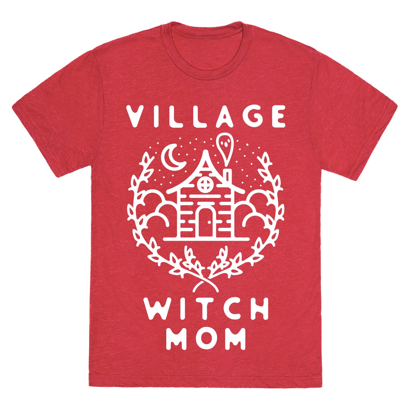 Village Witch Mom Unisex Triblend Tee