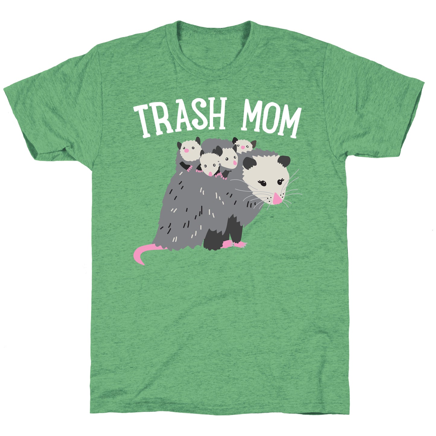 Trash Mom Opossum Unisex Triblend Tee