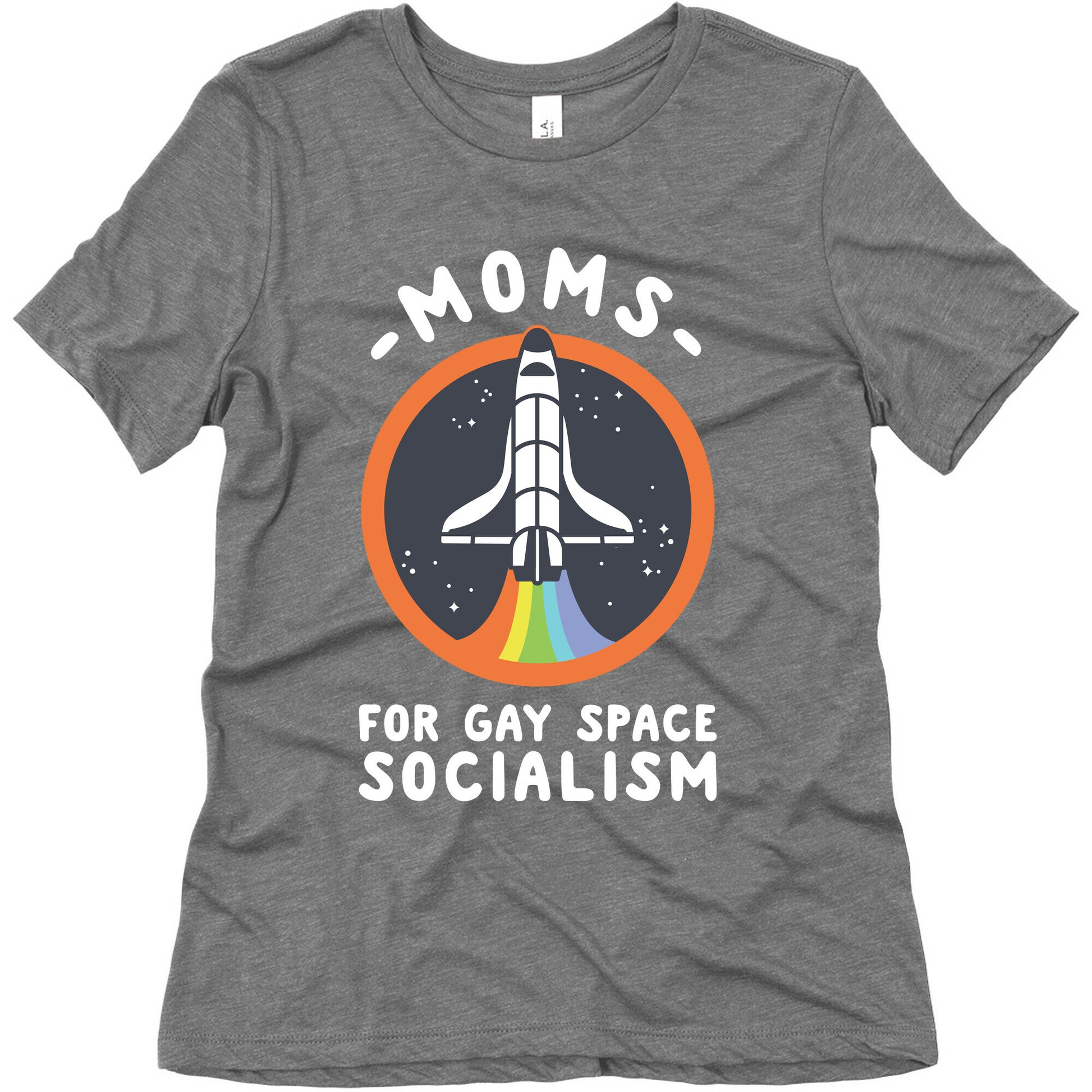 Moms For Gay Space Socialism Women's Triblend Tee